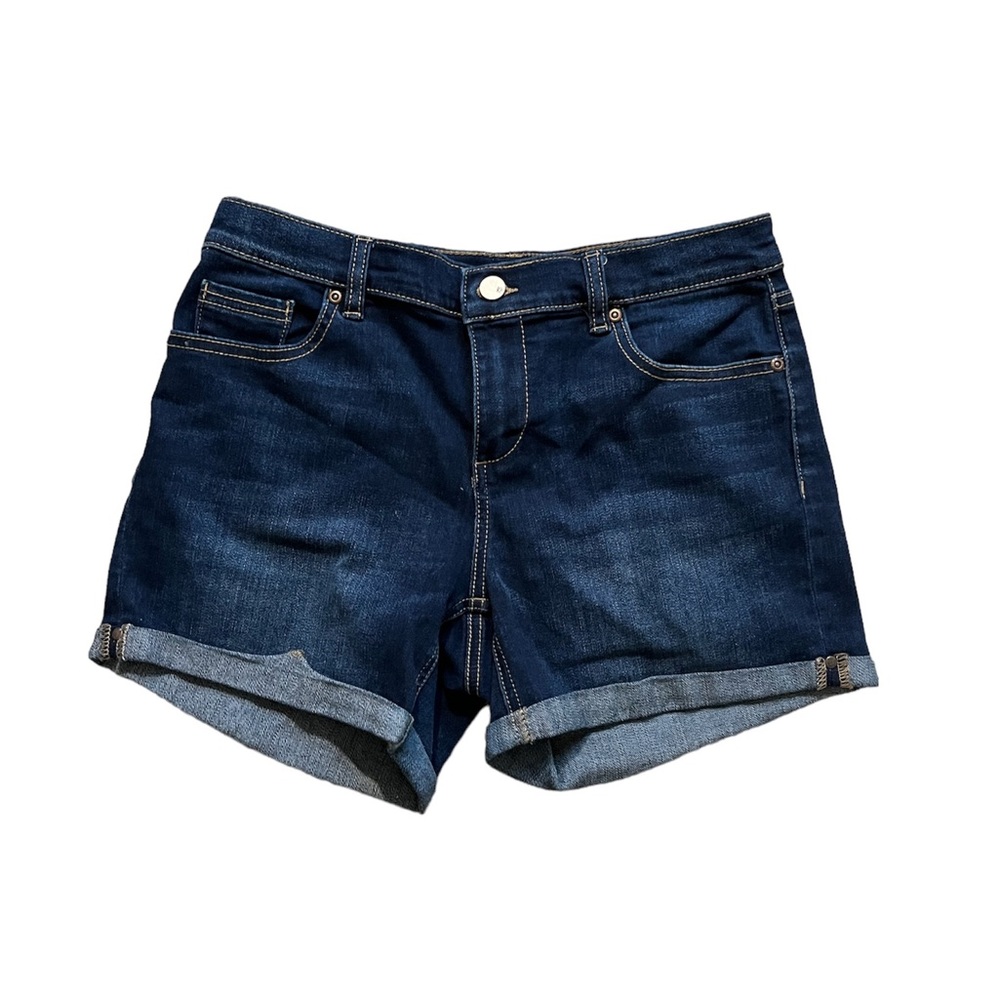 Soho denim high-rise shorts